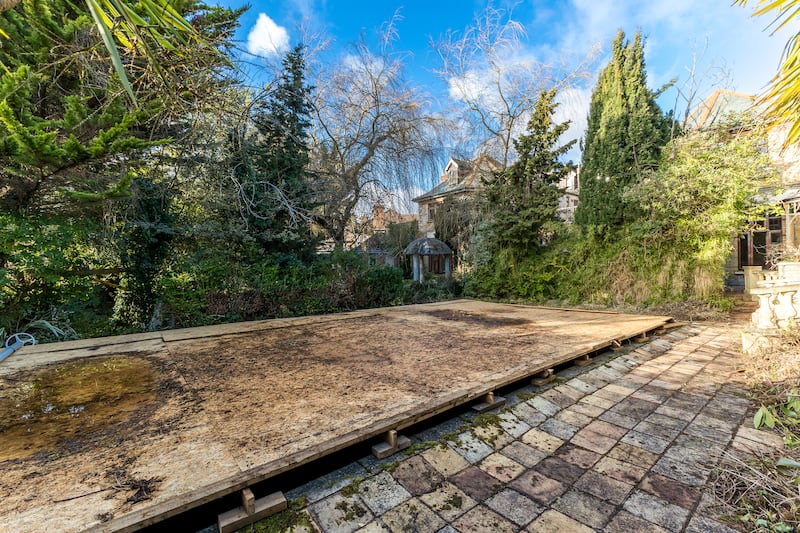 Former swimming pool