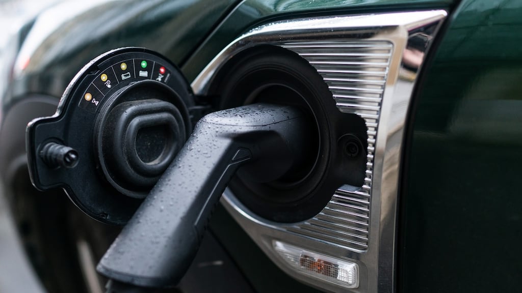 We are still some way off the current Climate Action Plan target of 57,000 EV cars and 94,000 PHEVs on our roads by 2025, with a goal of 550,000 EVs and 290,000 PHEVs by 2030. Photograph: Benjamin Girette/Bloomberg