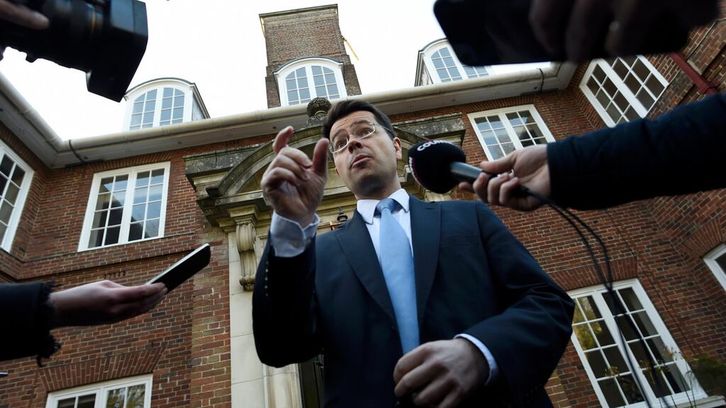 Northern Secretary James Brokenshire said he was trying to determine if there was a way to avoid elections. Photograph: Clodagh Kilcoyne/Reuters