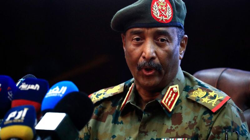 Sudan’s top army general, Abdel Fattah al-Burhan. Photograph: Ashraf Shazly/AFP via Getty Images