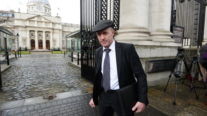 Gullible’s travails: Micheal Healy-Rae  claimed he was taken in by the FAI’s assertions that the association’s finances were in good health.   Photograph: Cyril Byrne/The Irish Times