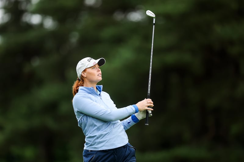 Anna Dawson at the East of Ireland Women's Amateur Open. Photograph: Bryan Keane/Inpho
