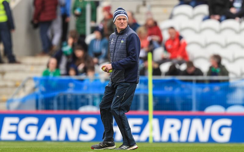 Limerick manager John Kiely wasn't happy with the wayward shooting. Photograph: Evan Treacy/Inpho