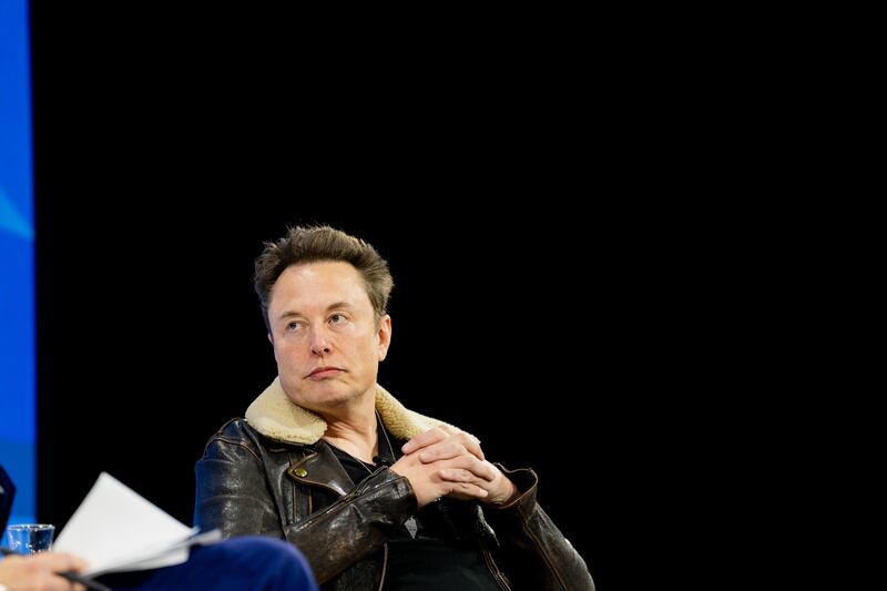 Elon Musk suggested he could help in Donald Trump's future administration as a member of a 'government efficiency commission'. Photograph: Amir Hamja/The New York Times 