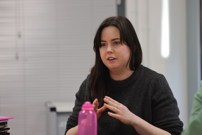  Elaine Campbell, teacher at Maynooth Community College.  Photograph: Alan Betson

