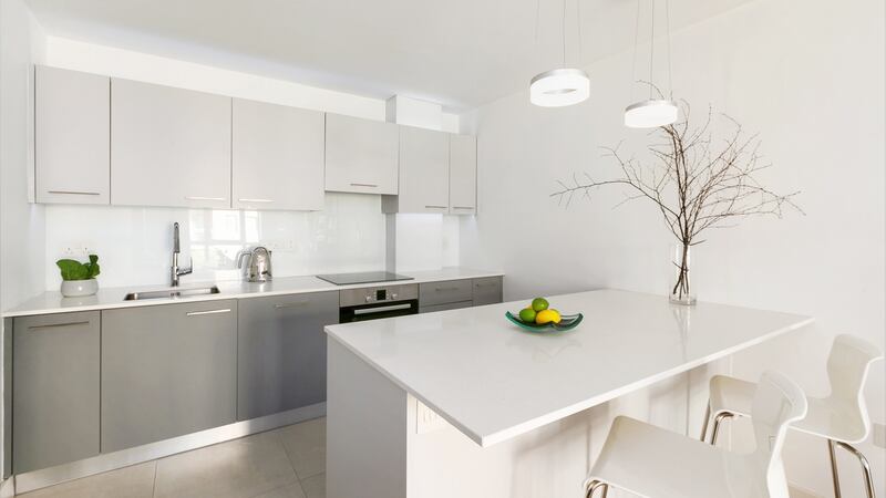 The kitchen.