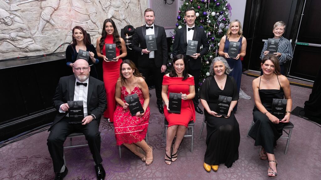 Winners at the HR Awards 2021