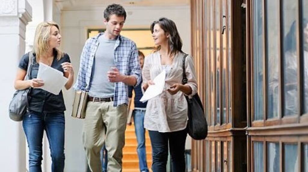 The economic crisis caused by the pandemic is also expected to cause many young people to go on to third-level education instead of going straight into the workplace. File photograph: Getty