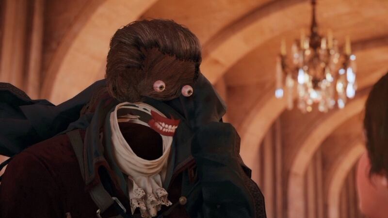 The Assassin's Creed glitch: no, Arno's face wasn't designed to be invisible