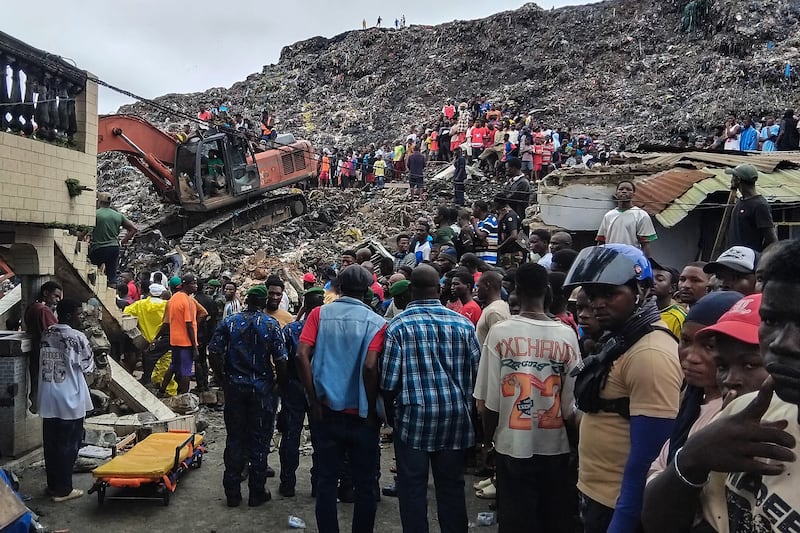 Landslide in Guinea kills 30 people at capital city landfill site