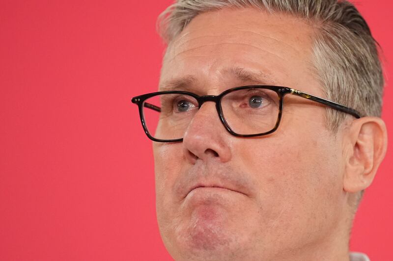 Prime minister Keir Starmer is on shaky ground following Labour’s heavy local election losses. Photograph: James Manning/PA Wire