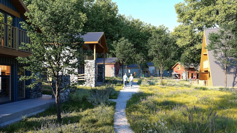 Cabins at Wildlands, Co Galway