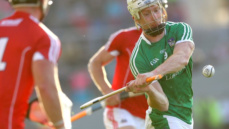 Limerick’s Cian Lynch: the engine driving this team. Photograph: Inpho/James Crombie