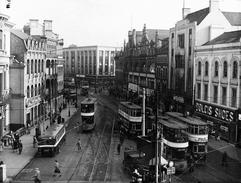 Belfast in 1939. Photograph: National Museums NI/Ulster Folk Museum