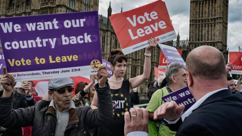 Brexit will be the first fracturing of the EU since its inception in 1957 as part economic pact, part postwar alliance. Photograph: Adam Ferguson/New York Times