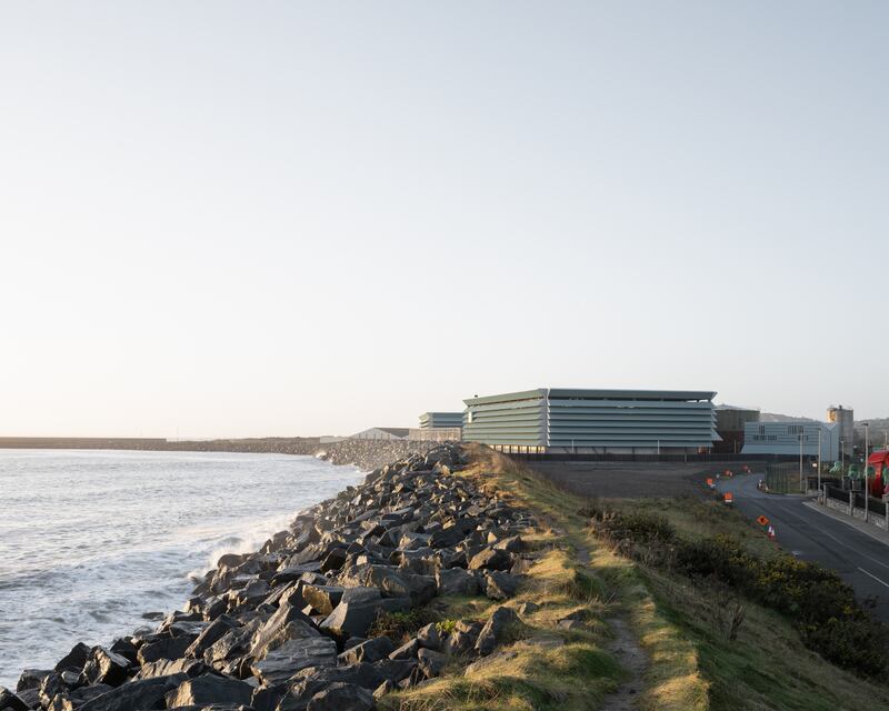 Arklow Wastewater Treatment Plant is not hidden from view. Photograph: Johan Dehlin
