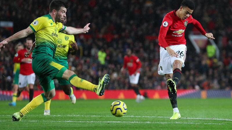 Mason Greenwood has scored 35 goals in 129 appearances for Manchester United. Photograph: Catherine Ivill/Getty