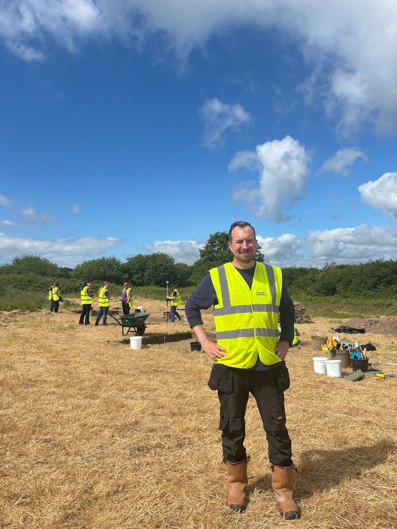Neil Jackman, director of the latest dig at the Woodstown Viking site