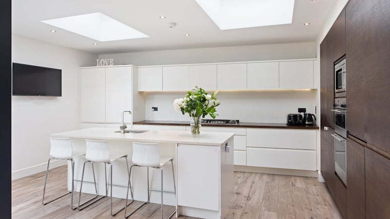 The kitchen.