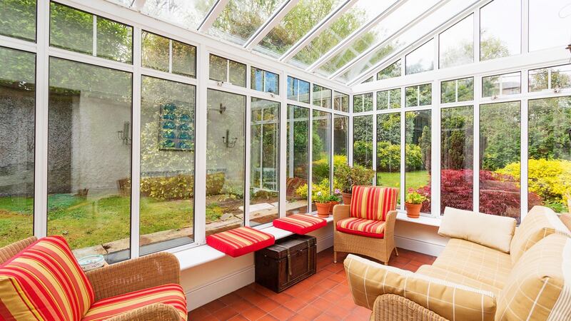 The owners added a sunroom, and it is their favourite summertime spot