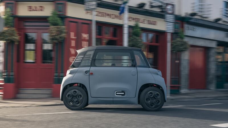 With 40Nm of torque from the dinky 8hp motor, you can actually spin the wheels a little away from the lights. Photo: Paddy McGrath