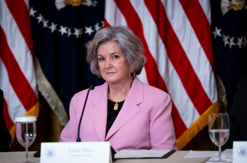 Susie Wiles, the White House chief of staff. Those close to Wiles said she did not view it as her role to share her concerns with the president on a military decision in front of others.  Photograph: Doug Mills/The New York Times 