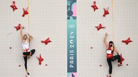 New Olympics event speed climbing is a triumph of power, reflexes and precision