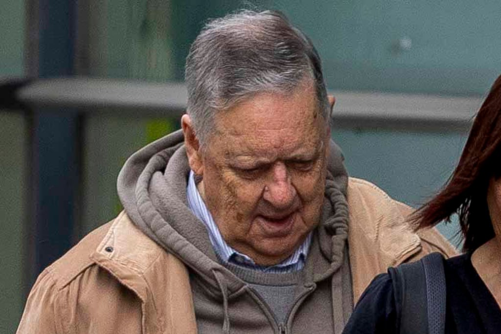 William Lloyd Lavery arriving at Belfast Crown Court ahead of his sentencing on Tuesday. Photograph: Liam McBurney/PA Wire