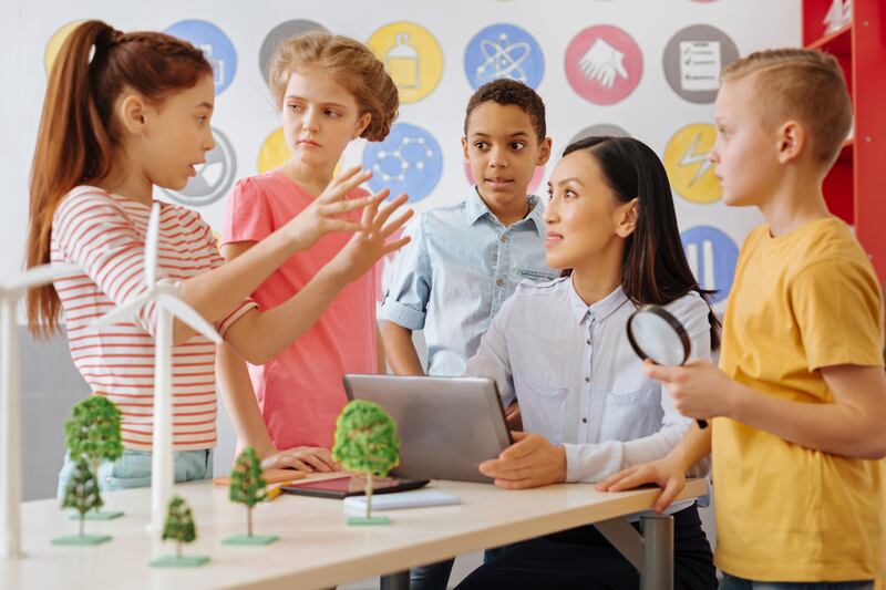 "We are collaborating with Scoil Inse Raithne and building a sensory garden from materials that we use onsite" Photograph: iStock