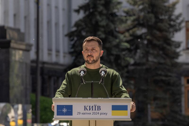 Today, when another large-scale violence is taking place in Ukraine, it is more important for me to be present in the present, here and now. Photograph: Roman Pilipey/AFP via Getty Images