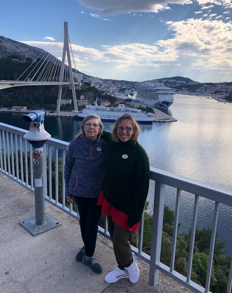 Gill and Gemma Tipton in Dubrovnik