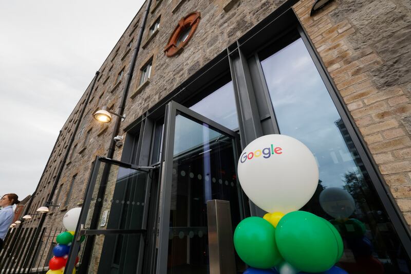 Google opening its new offices in Bolands Mills. Photograph: Alan Betson/The Irish Times

