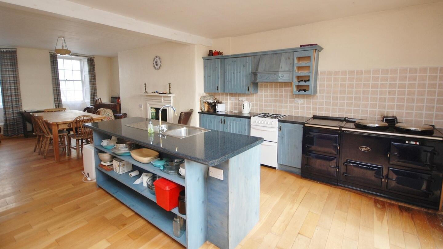 Villa Mimosa, Main Street, Castletownshend, west Cork (€235,000): a five-bed terraced Georgian house with harbour views.