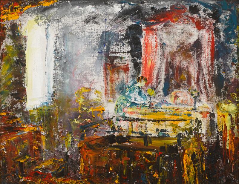 Lot 22: ‘Justice’ by Jack B Yeats (€100,000-€150,000)