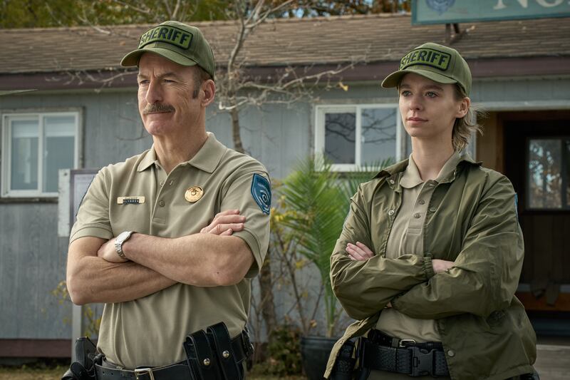 Normal: Bob Odenkirk and Jess McLeod. Photograph: Magnolia Pictures
