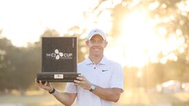 Rory McIlroy and Leona Maguire both in the hunt for respective tour championships