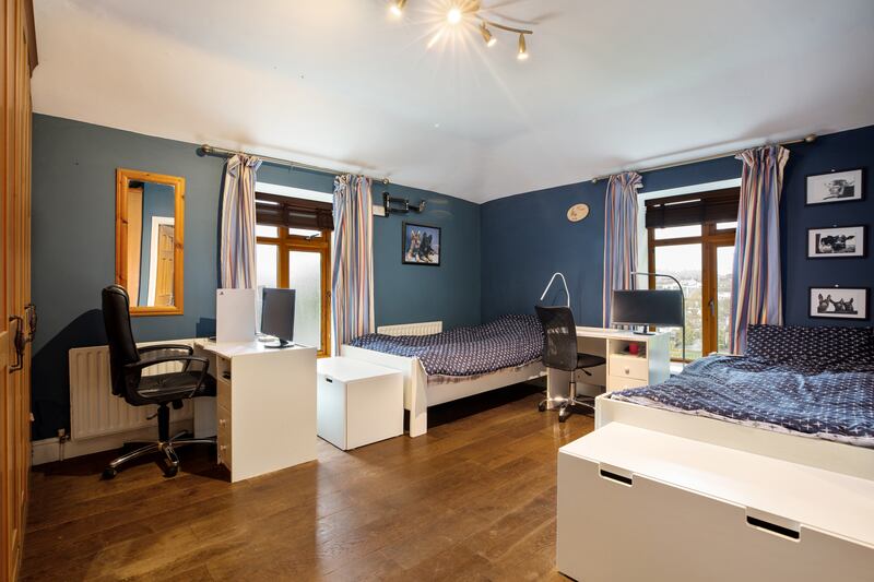 Bedroom in the coach house