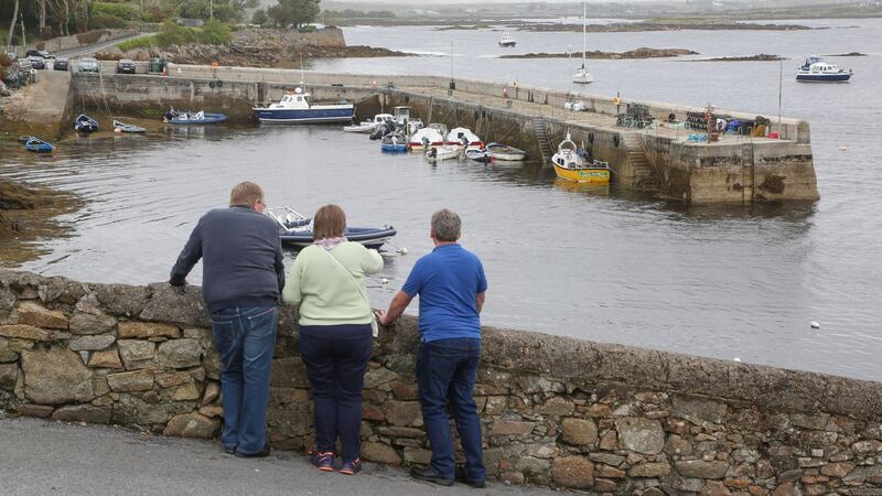 Relaxing at Roundstone, Connemara. Photograph: Joe O’Shaughnessy