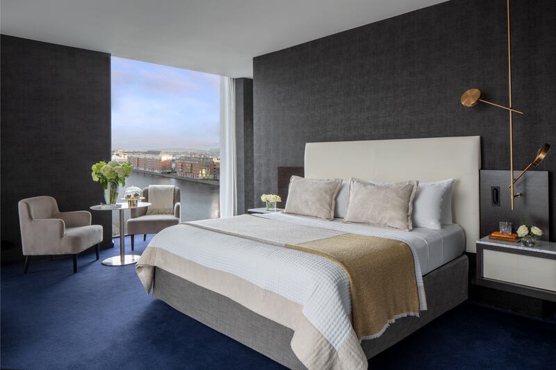 One of the bedrooms. Photograph: Anantara