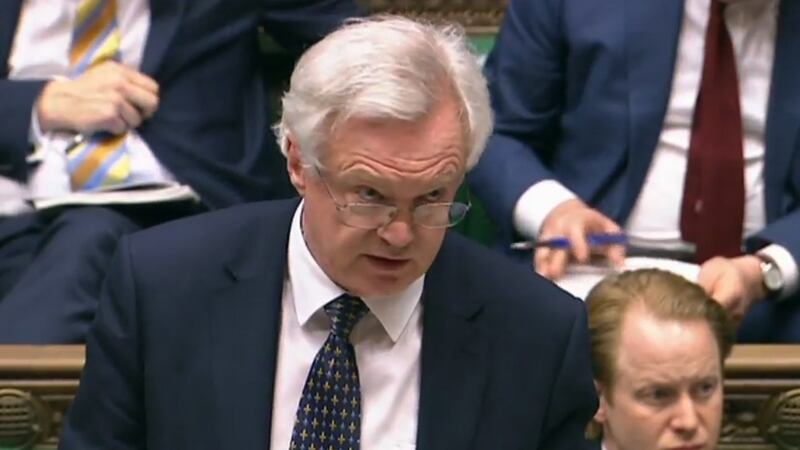 Brexit secretary David Davis published a white paper in February offering to set quotas by sector and region. Phototgraph:  AFP/Getty Images