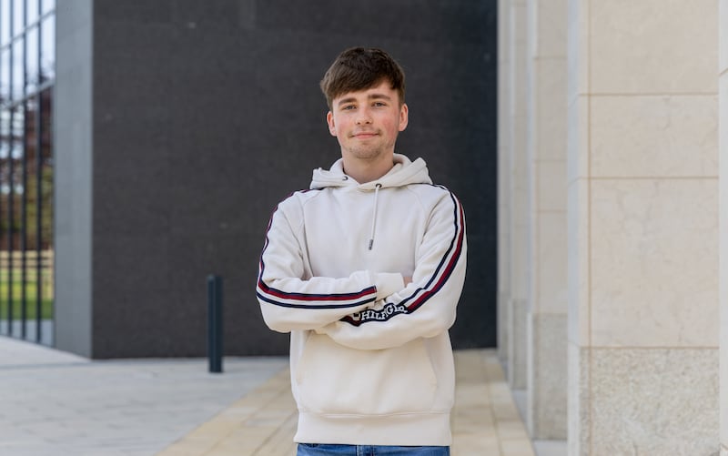 Oran Byrne, SETU aircraft mechanics apprentice. Photograph: Niamh Doyle