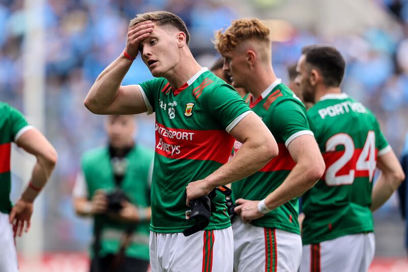 It must pain Mayor people to think about their team's kick-outs on Sunday. Photograph: Ben Brady/Inpho