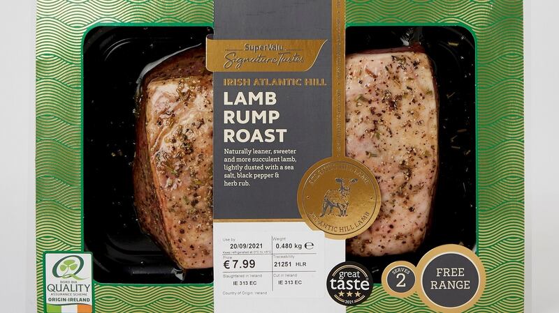 Musgrave Retail Partners’ winning  lamb rump.