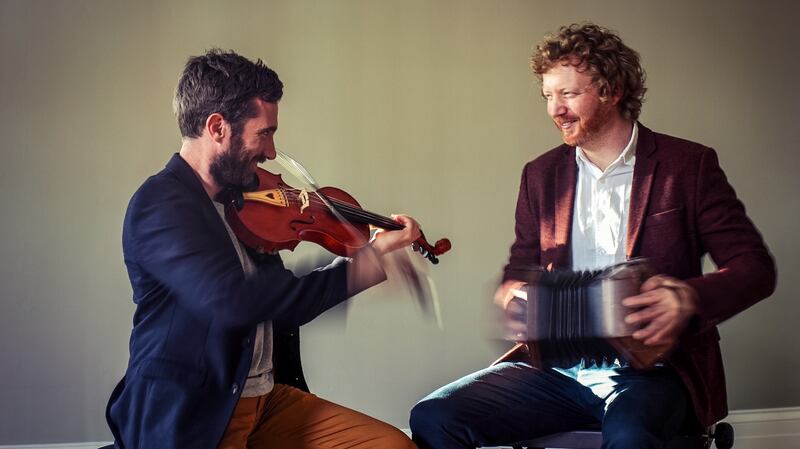 Cormac Begley and Caoimhín Ó Raghallaigh, St. John’s Theatre, Listowel, Thursday