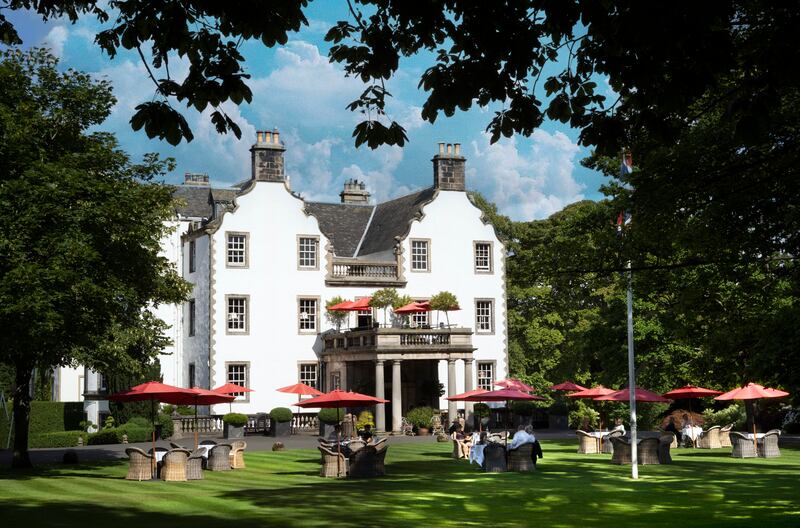 Prestonfield House, Edinburgh. Photograph: David Cheskin