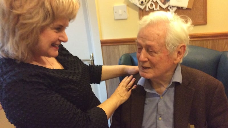 Áine Ryan and her father, George: “He is gone, striding down the corridor for his coat. If I won’t help him find his car, he’ll do it himself.”