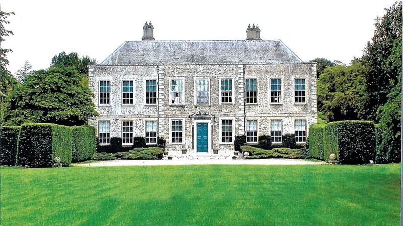 Castlemartin House in Co Kildare, top, the former home of Anthony O’Reilly, was one  of John Malone’s recent Irish acquisitions