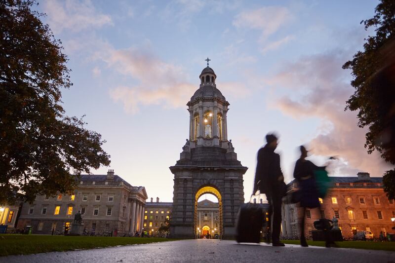 Only this year, Trinity lifted a policy which ruled that overnight guests could only be signed into college accommodation before midnight. Photograph: Getty Images