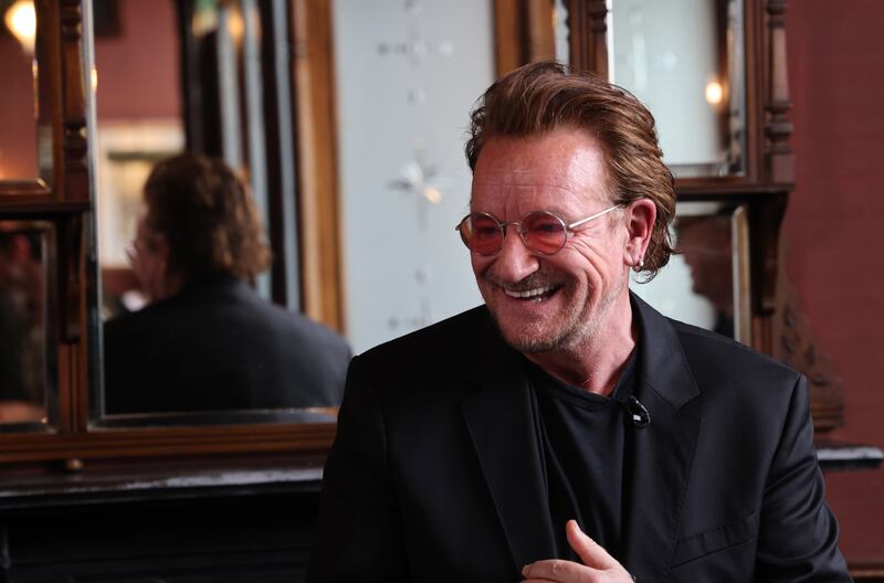 Anyone remember why we hate Bono? No? It's just an Irish tradition. 
Photograph: Dara Mac Dónaill








