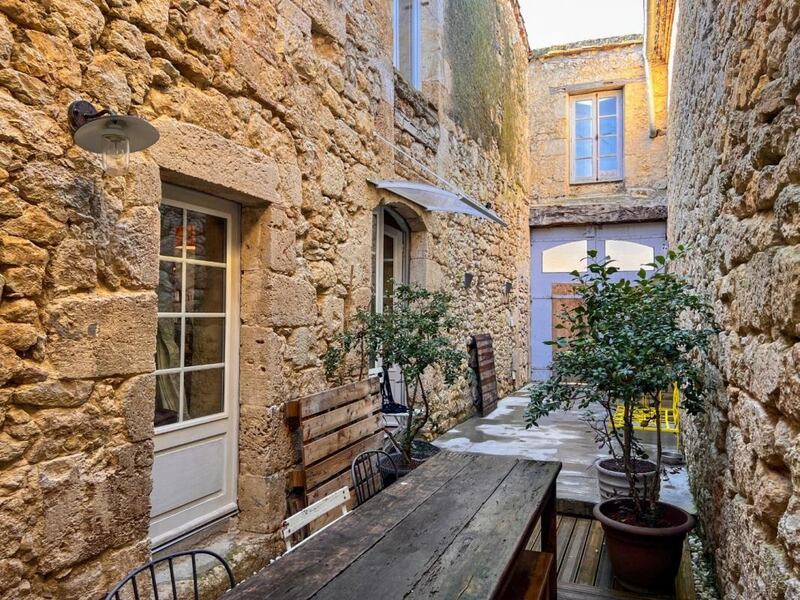 Three-bed period house in Gascon village, Midi Pyrenees, France